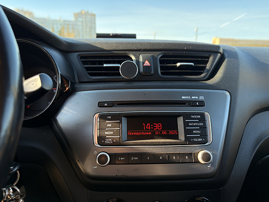 Kia Rio Comfort Аудио, 2016 года, пробег 104636 км