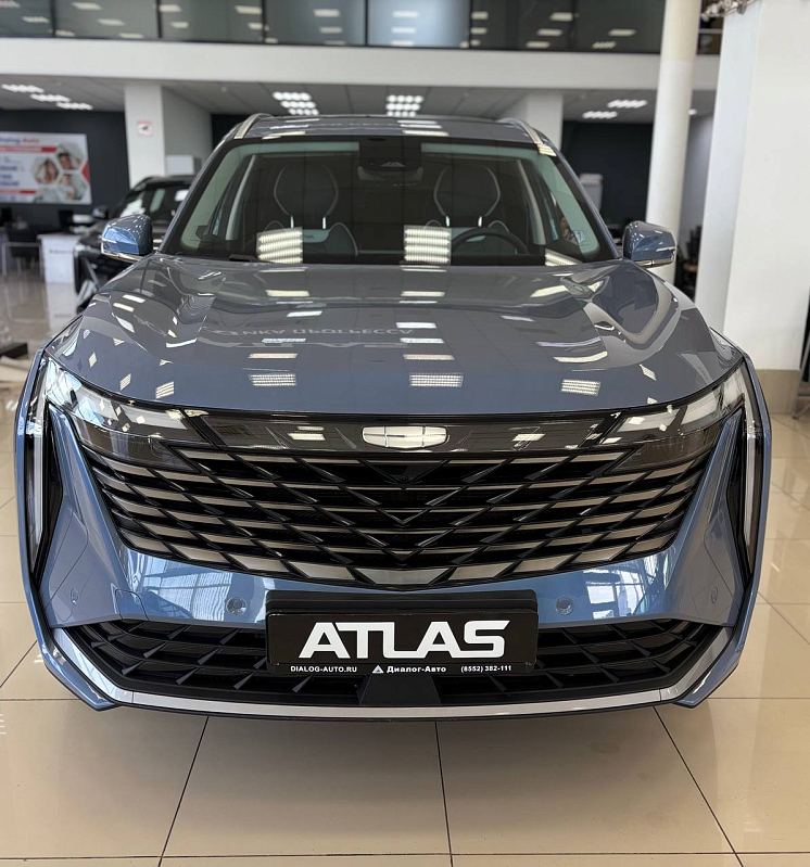 Geely Atlas Flagship Sport, серый