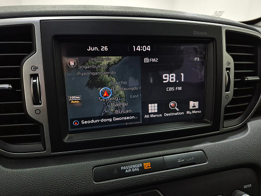 Kia Sportage, 2017 года, пробег 120858 км