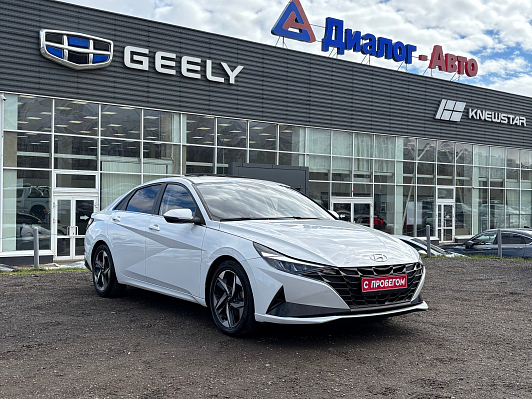 Hyundai Elantra Premium Edition, 2021 года, пробег 18993 км