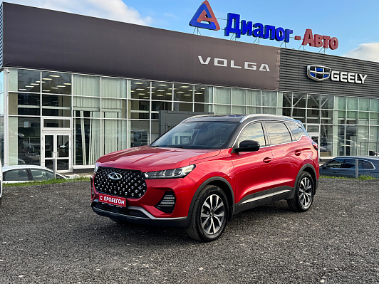 Chery Tiggo 7 Pro Prestige, 2021 года, пробег 110554 км