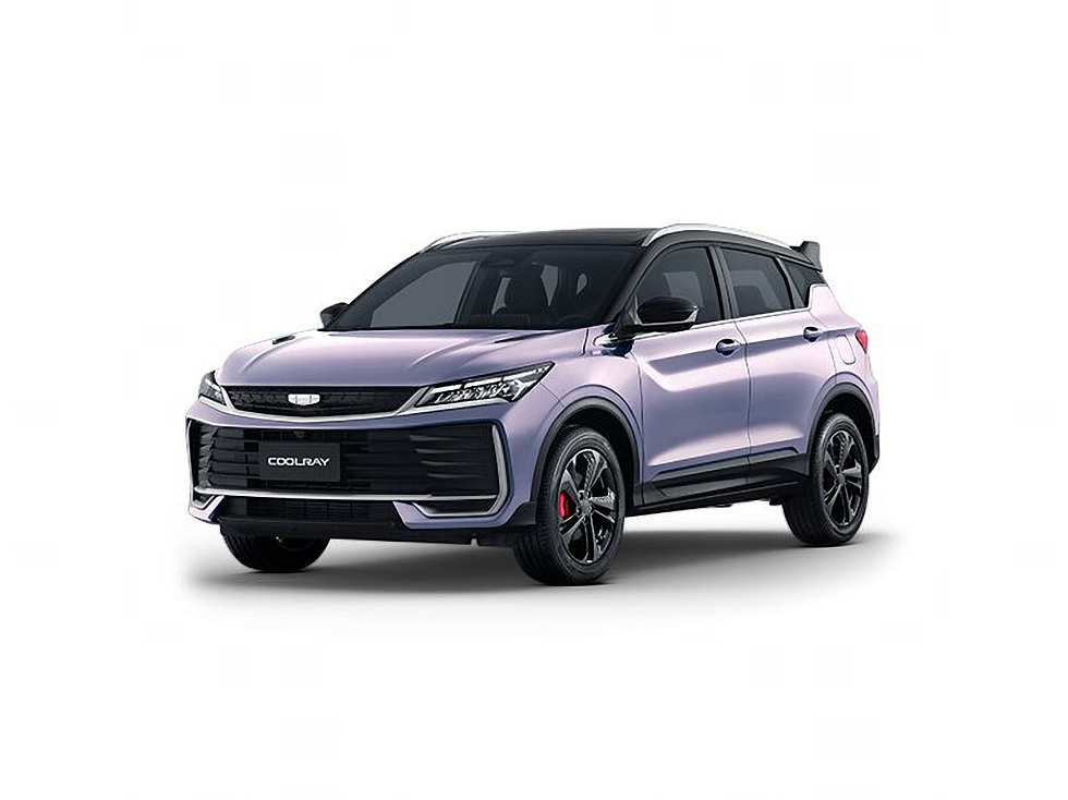 Geely Coolray Эксклюзив, фиолетовый