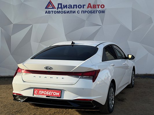 Hyundai Avante, 2022 года, пробег 117291 км