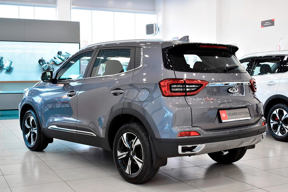 Chery Tiggo 4 Pro Action, серый